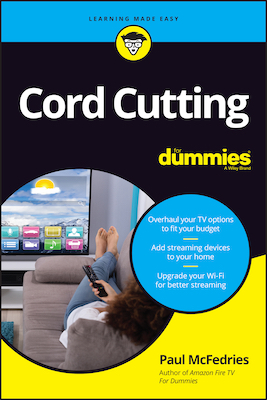Front cover of the book Cord Cutting for Dummies